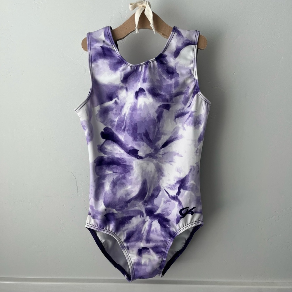 GK Purple and White Kids Bodysuit